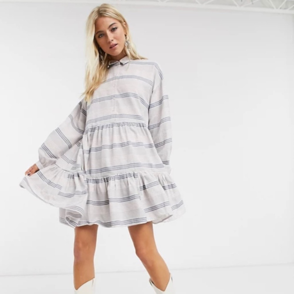 Asos Smock Shirt Dress